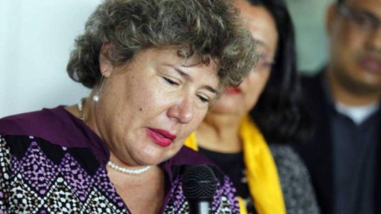 Así fue la reacción de la viuda de Landaverde tras declaraciones del capo Alexander Ardón