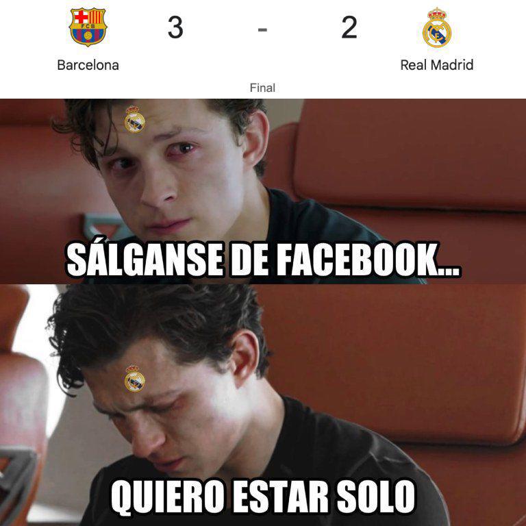 ¡Son la burla! Los mejores memes que dejó el triunfo de Barcelona ante Real Madrid ¡Son la burla! Los mejores memes que dejó el triunfo de Barcelona ante Real Madrid