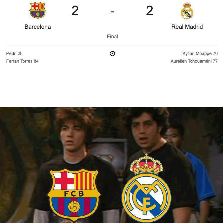 ¡Son la burla! Los mejores memes que dejó el triunfo de Barcelona ante Real Madrid ¡Son la burla! Los mejores memes que dejó el triunfo de Barcelona ante Real Madrid