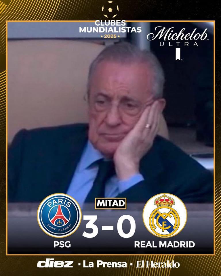 Divertidos memes despedazan a Real Madrid tras ser eliminado por PSG en el Mundial de Clubes