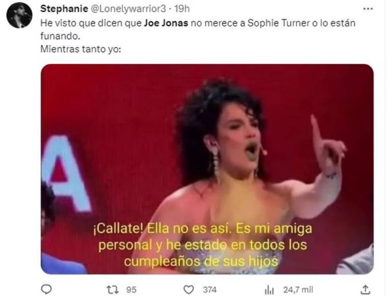 Joe Jonas y Sophie Turner ponen fin a su matrimonio y las redes explotan con memes