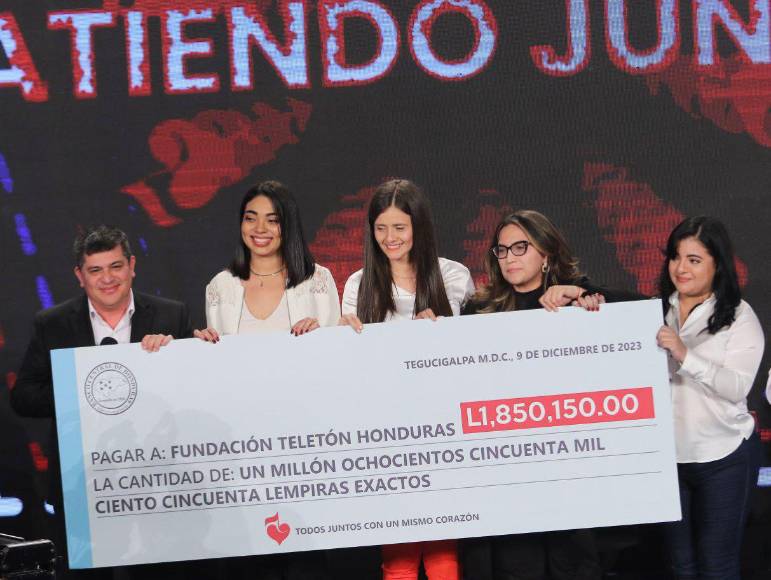 Gobierno, políticos e instituciones realizan grandes donativos a la Teletón 2023