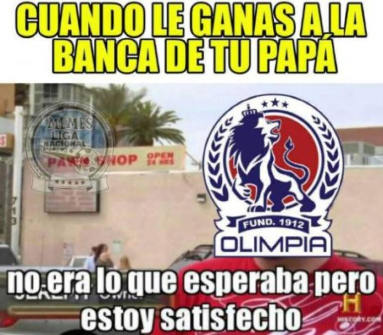 Motagua es víctima de memes tras perder ante Olimpia con doblete de Benguché