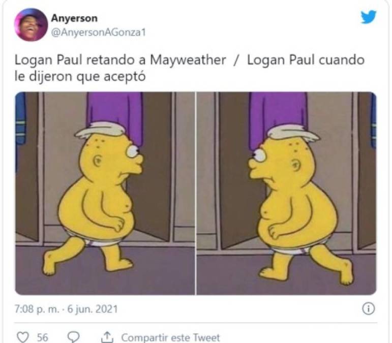 Maywheather vs Logan: Los mejores memes previo a la pelea   