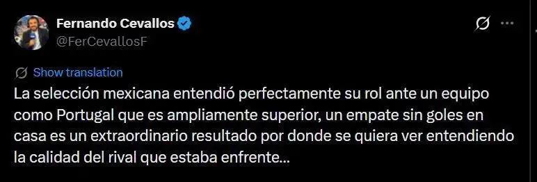 La reacción de la prensa luego del resultado de México ante Portugal: Una vergüenza