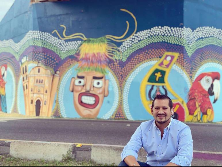 Luis René Suazo, el precandidato a alcalde de Comayagua de Tito Asfura