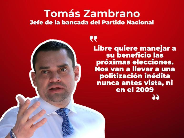 Tomás Zambrano sobre crisis política en Honduras: “Libre es capaz de todo para quedarse”