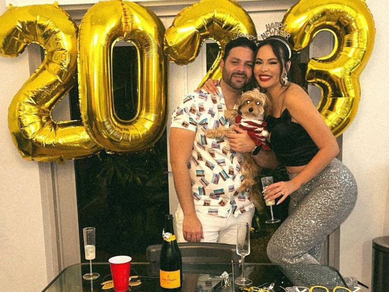 Así recibieron el 2023 estos presentadores e influencers hondureños