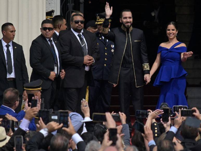 Las mejores imágenes de la toma de posesión de Nayib Bukele