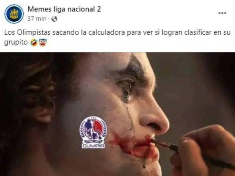 Pese a derrotar al FAS, los memes destrozan al Olimpia al quedar al borde de la eliminación