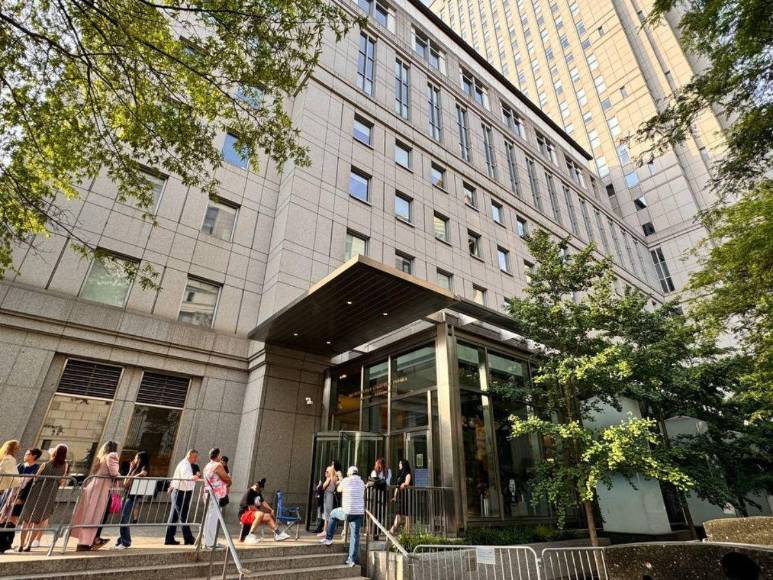 Así es el ambiente en la Corte de Nueva York previo a conocer la sentencia de Juan Orlando Hernández