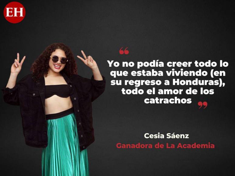 “Ahora el mundo está conociendo a Honduras por buenas cosas”: Las frases de Cesia Sáenz en entrevista exclusiva con EL HERALDO
