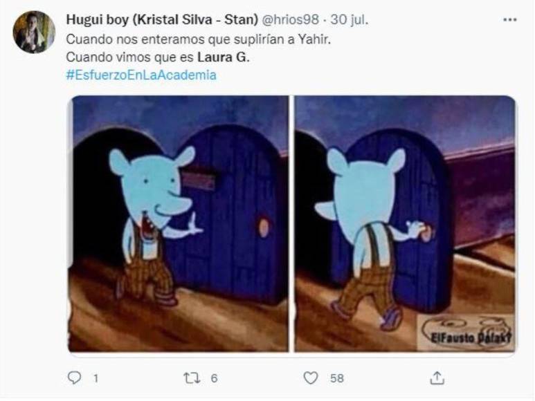 Los divertidos memes que dejó Laura G como conductora de La Academia