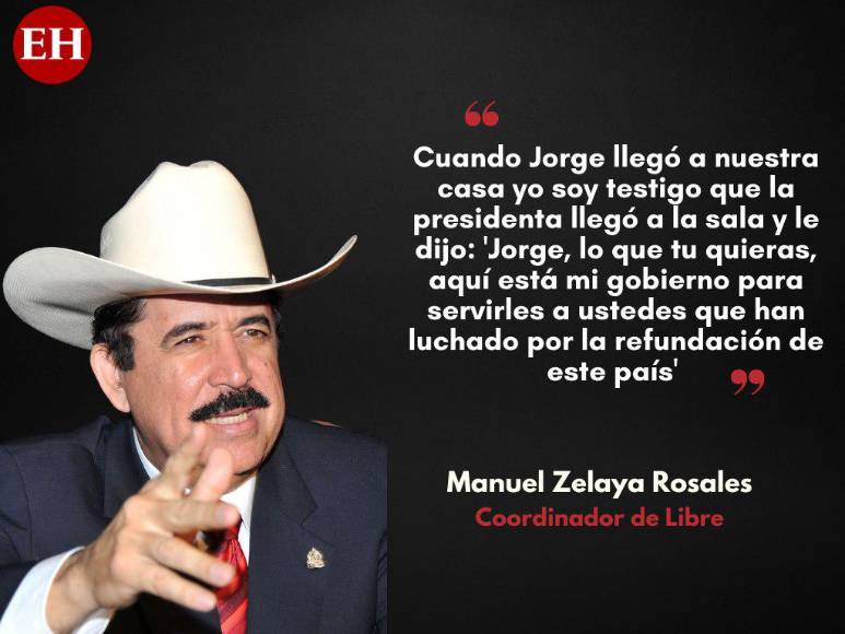 “Están tratando de dividir a Libre... déjenlos, que lo intenten”: las frases de “Mel” Zelaya tras acuerdo