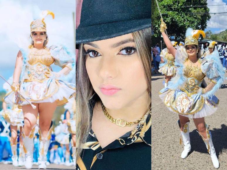 Andrea Rivas: La deslumbrante palillona del Instituto Cosme García de Danlí