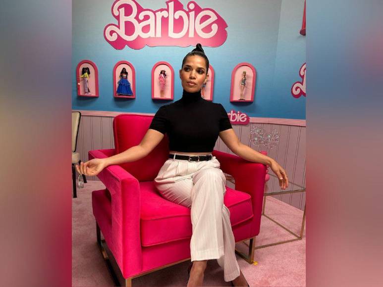 Los mejores looks de America Ferrera en la promoción de la película Barbie