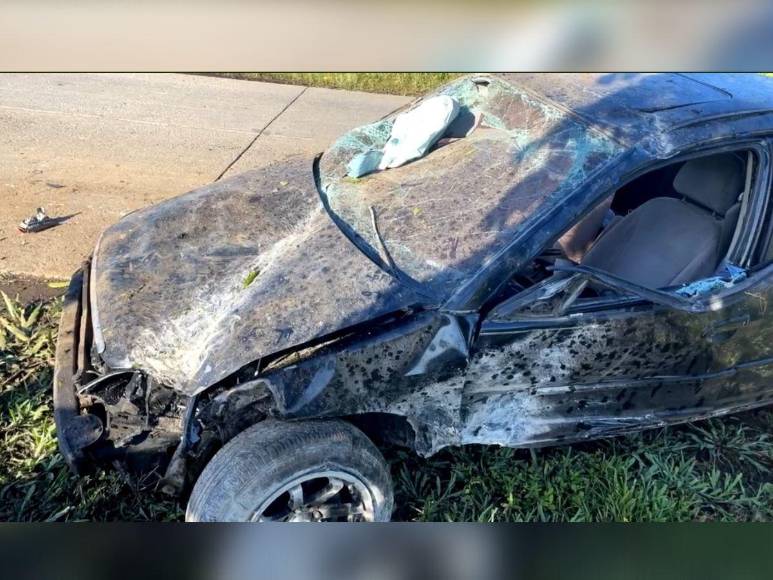 Imágenes del accidente donde falleció Cristhian Machado; era muy querido por la comunidad de Peña Blanca