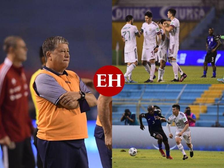 Tristeza catracha y celebración azteca: Las imágenes del triunfo de México ante Honduras
