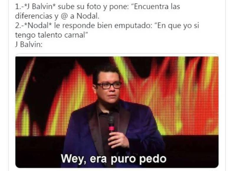 Pleito entre Christian Nodal y J Balvin desata lluvia de memes en redes sociales