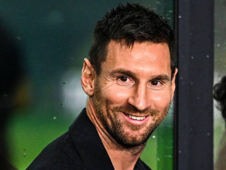 El sufrimiento de Messi en la grada durante la derrota del Inter ante el Houston Dynamo