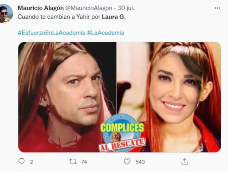 Los divertidos memes que dejó Laura G como conductora de La Academia