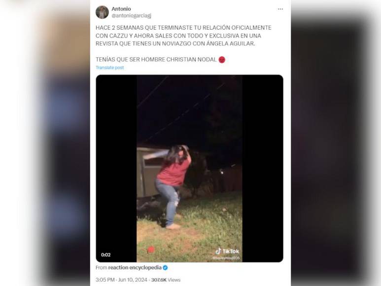 Memes por la “relación en pausa” de Christian Nodal y Ángela Aguilar