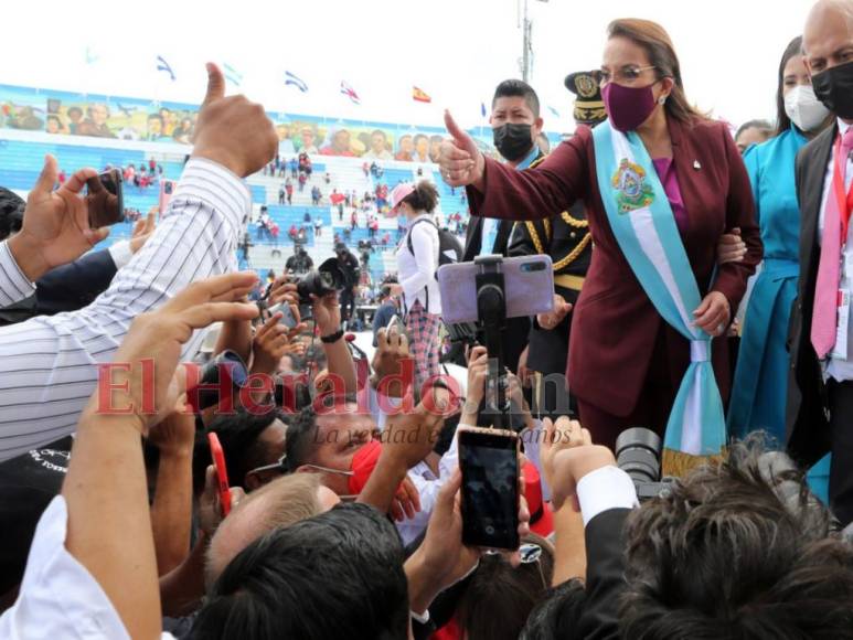 Xiomara cumple un mes en el gobierno marcado por hechos de fuerte impacto