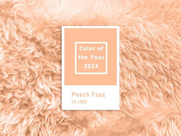 Adiós rosa “Barbie”, hola Peach Fuzz, el color del 2024