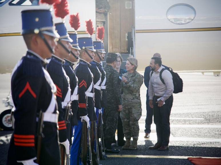 Jefa del Comando Sur de EEUU, Laura Richardson, visita Casa Presidencial