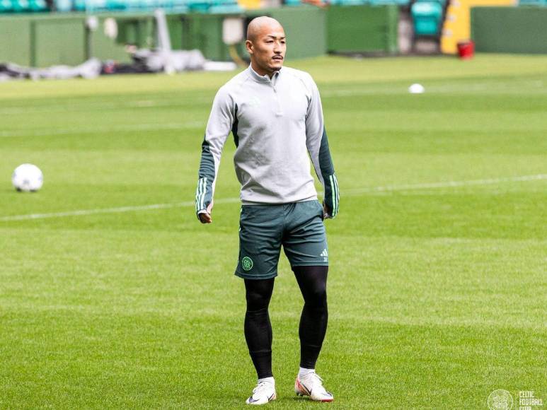 Sonriente y emocionado por jugar: así entrenó Luis Palma con el Celtic previo a su debut en Champions