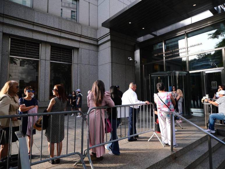 Así es el ambiente en la Corte de Nueva York previo a conocer la sentencia de Juan Orlando Hernández