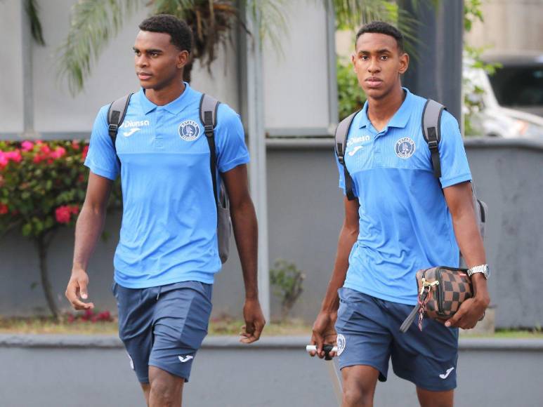 Fotos: Motagua rumbo al partido de ida con Olancho en el Apertura 2023