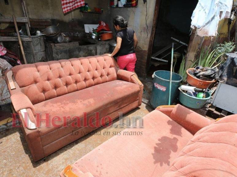 Imágenes de las zonas afectadas en la capital por las fuertes lluvias