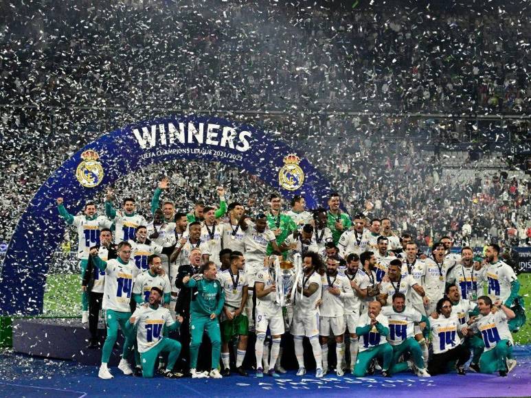 ¡Euforia blanca! El festejo del Real Madrid por su decimocuarto título de Champions League