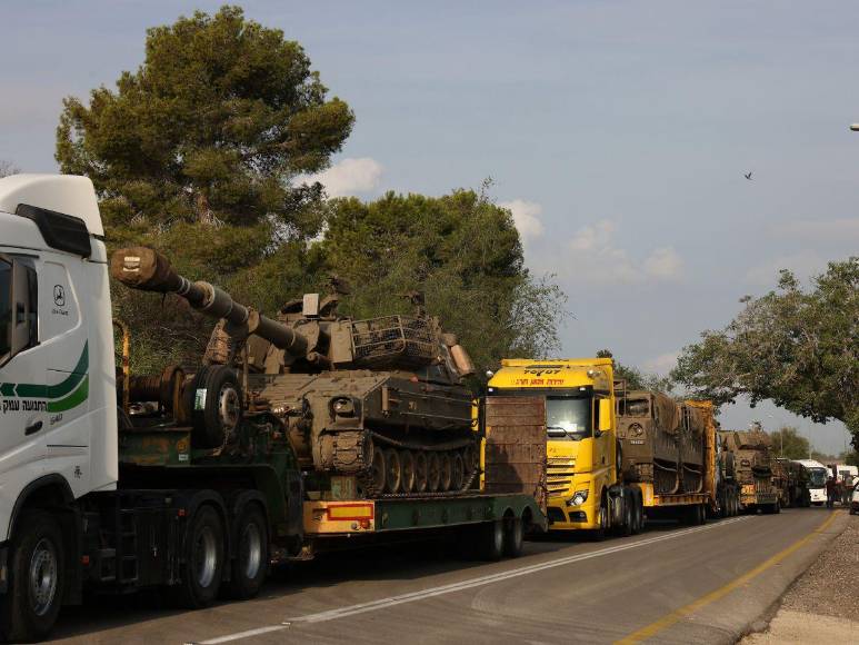 Tanques, cazas F-16 y proyectiles: el armamento de Israel para defenderse de los ataques de Hamás