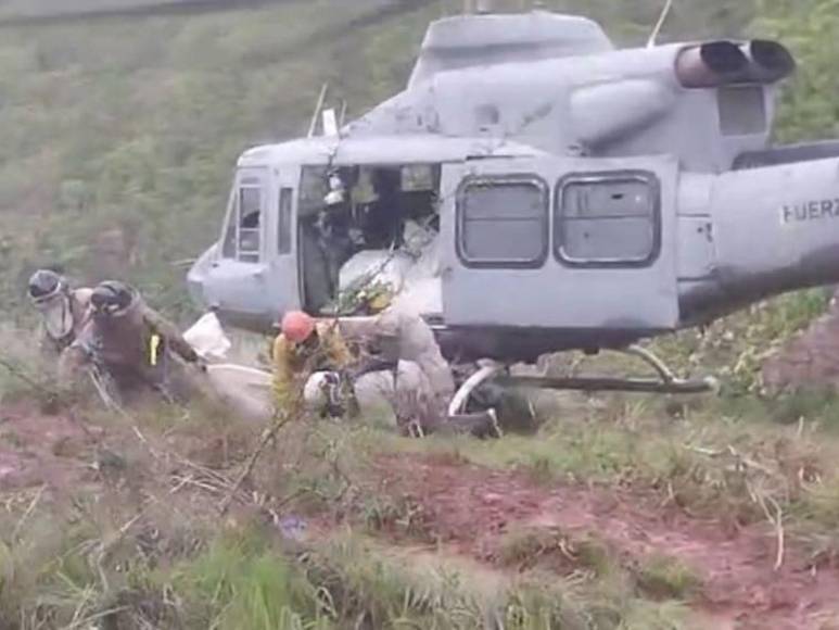 Así fue el traslado de los cuerpos de los cuatro jóvenes desaparecidos en mudanza a la capital