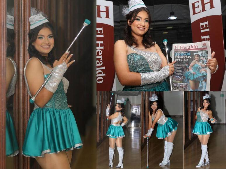 Futura arquitecta y talentosa en los deportes: Kimberly Flores del Instituto España Jesús Milla Selva, la reina de las palillonas 2023