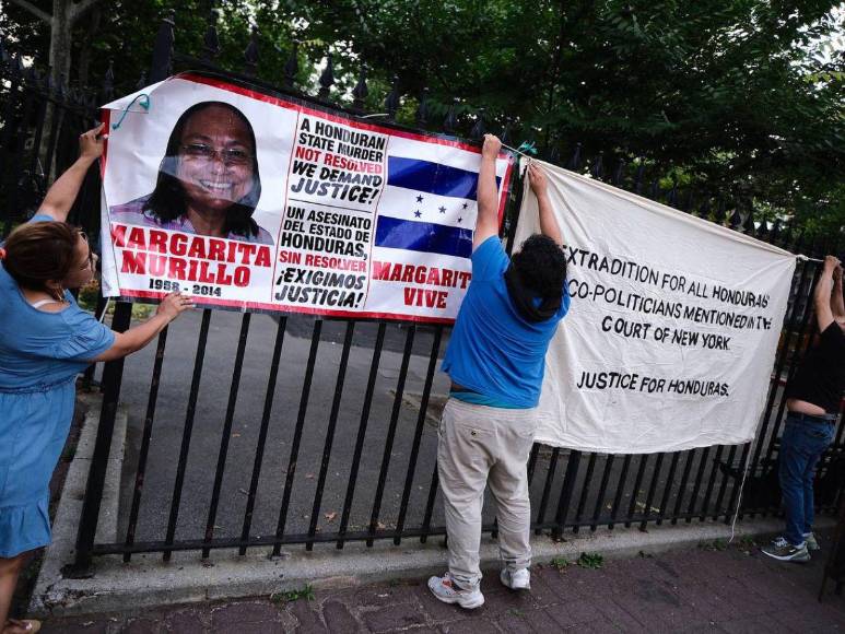 Así es el ambiente en la Corte de Nueva York previo a conocer la sentencia de Juan Orlando Hernández