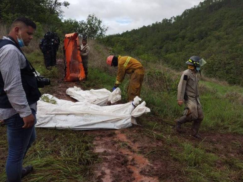 Así fue el traslado de los cuerpos de los cuatro jóvenes desaparecidos en mudanza a la capital