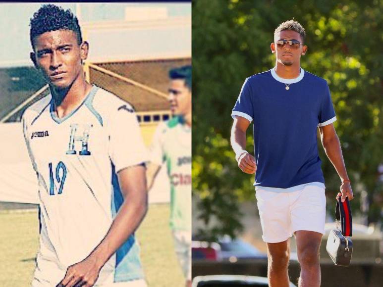 El antes y ahora de los jugadores de Honduras convocados ante México