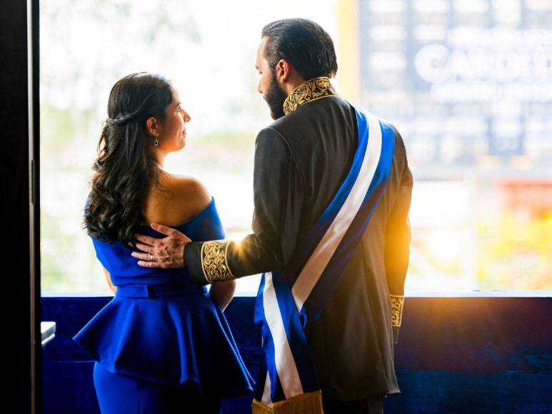 ¡Elegante y distinguido! Así lució Nayib Bukele en su segunda toma de posesión en El Salvador