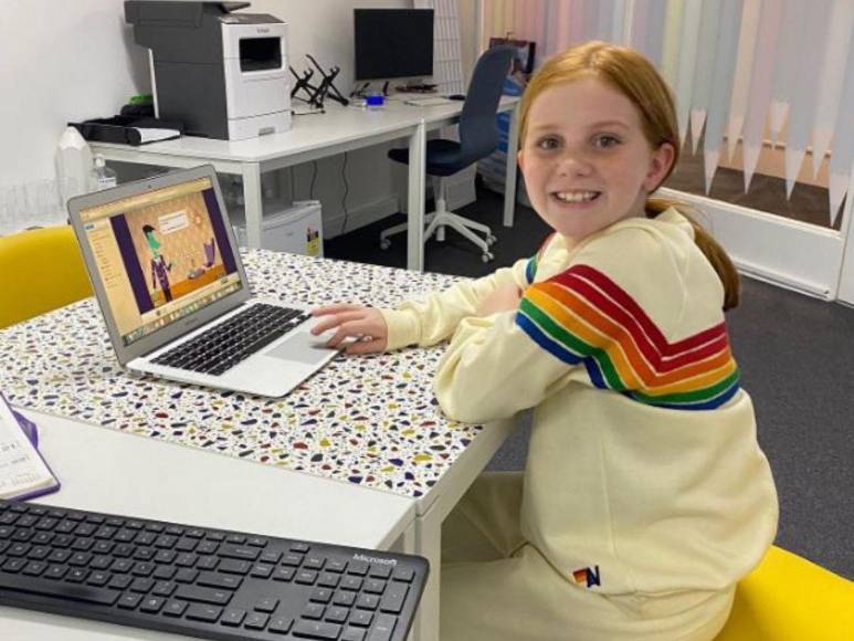 Pixie Curtis, la famosa niña multimillonaria que se jubilará a los 15 años