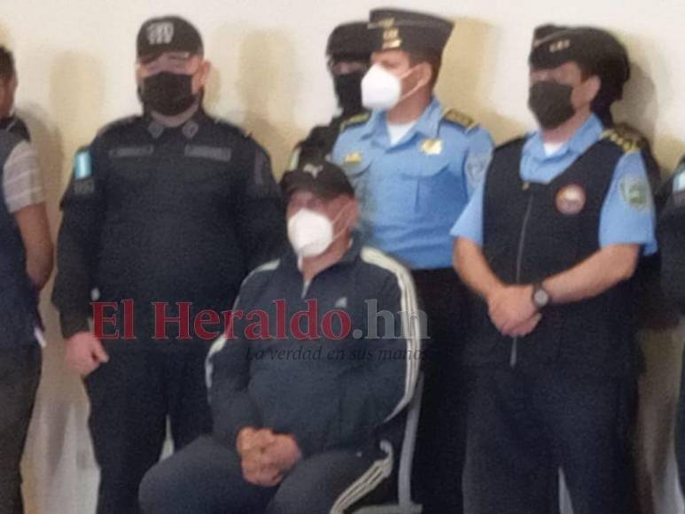 En imágenes: así fue la presentación del extraditable Juan Carlos ‘El Tigre’ Bonilla