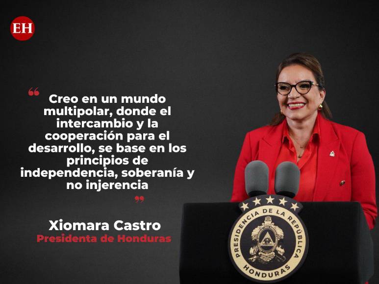 Las frases de la presidenta Xiomara Castro en Cumbre de la Unión Europea-Celac