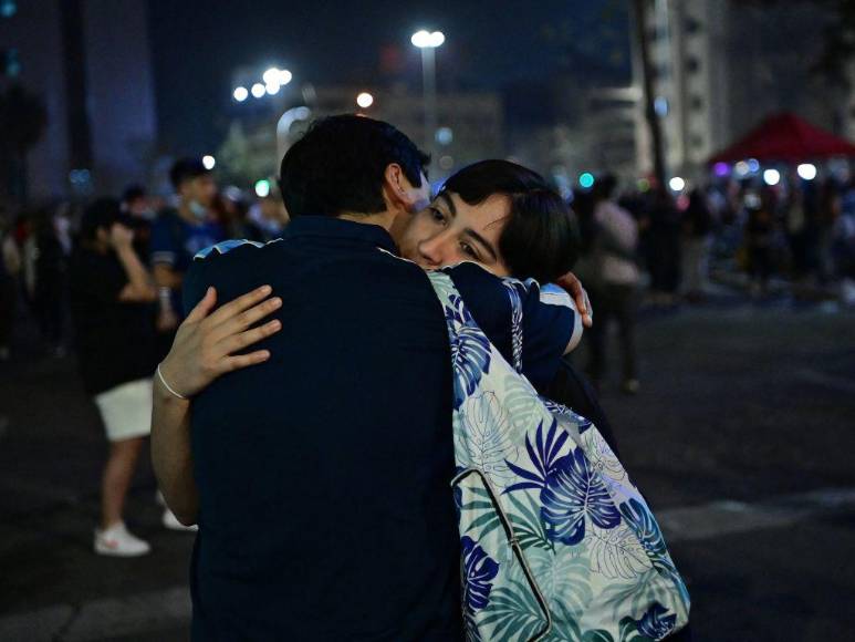 FOTOS: Chile celebra arrollador rechazo a nueva Constitución tras plebiscito de este domingo