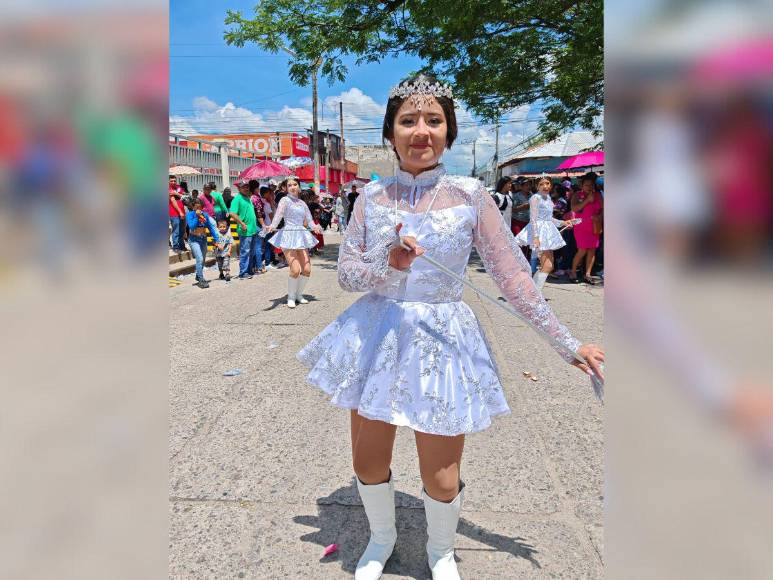 Entre el patriotismo y color, Choluteca celebra desfiles patrios