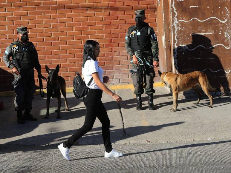 Imágenes de los intensos operativos militares durante el toque de queda en Honduras