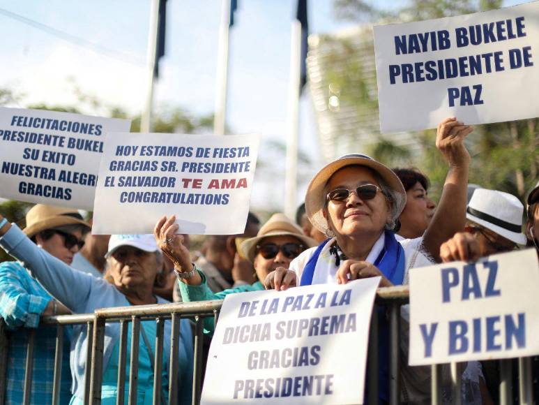 Las mejores imágenes de la toma de posesión de Nayib Bukele