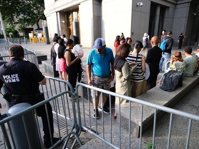 Así es el ambiente en la Corte de Nueva York previo a conocer la sentencia de Juan Orlando Hernández