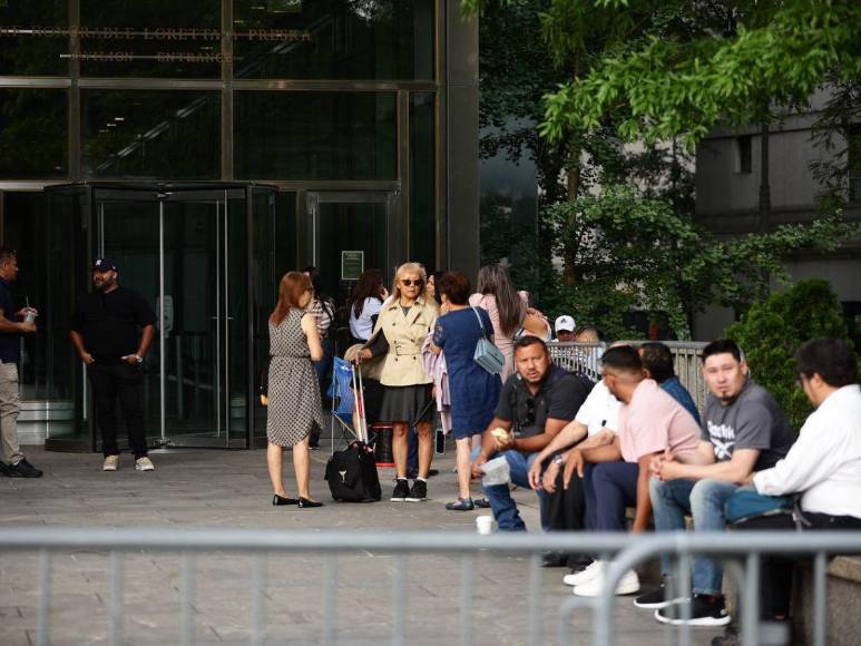Así es el ambiente en la Corte de Nueva York previo a conocer la sentencia de Juan Orlando Hernández